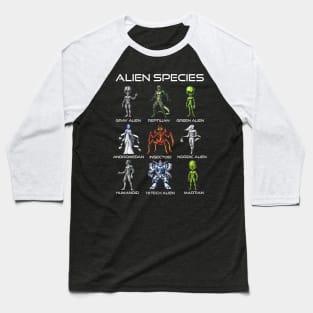 Alien Species Baseball T-Shirt